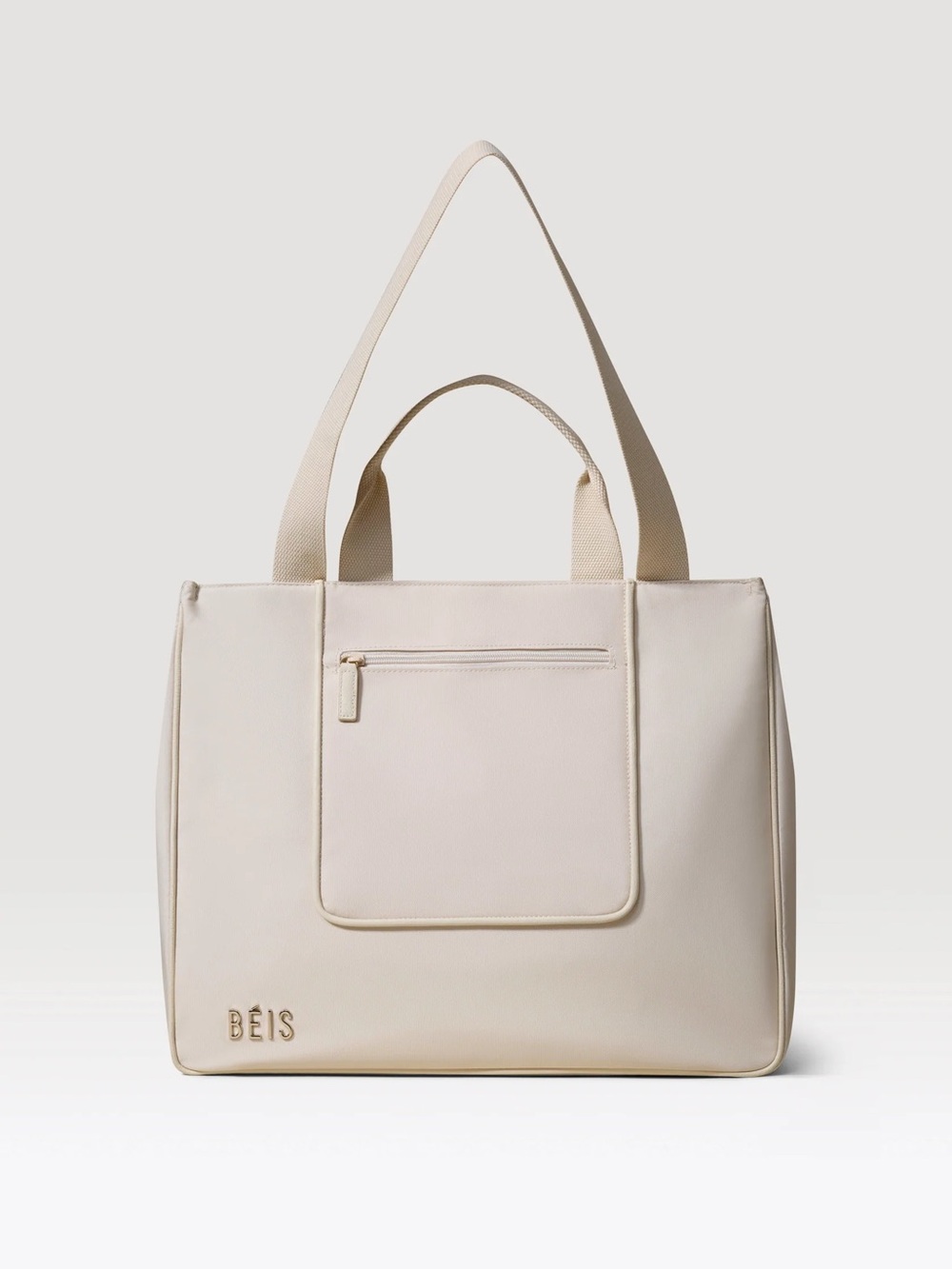 Béis East to Wast Tote in Beige